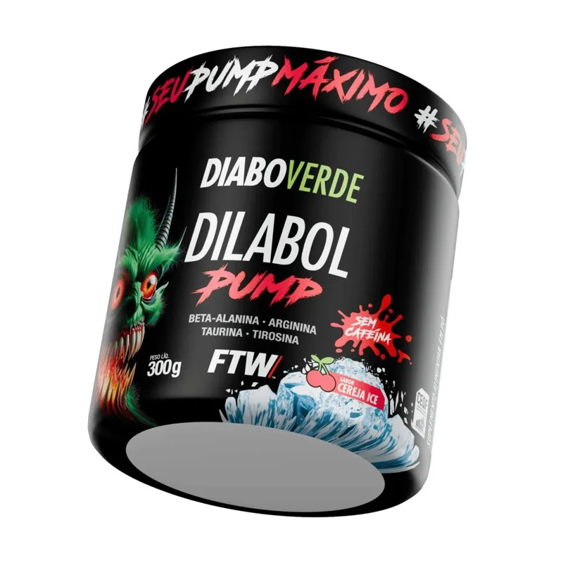 Diabo Verde Dilabol Pump Cereja Ice 300g FTW