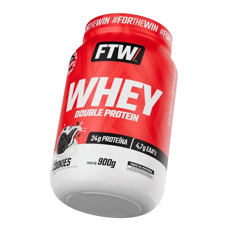 Whey Double FTW 900g sabor Cookies