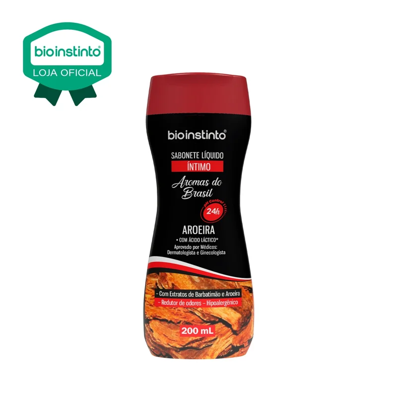 Sabonete Liquido Intimo Aroeira 200 ml Bio Instinto