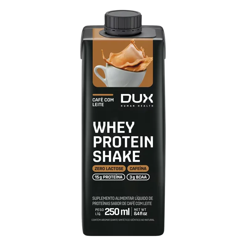 Whey Protein Shake 250ml Café com Leite