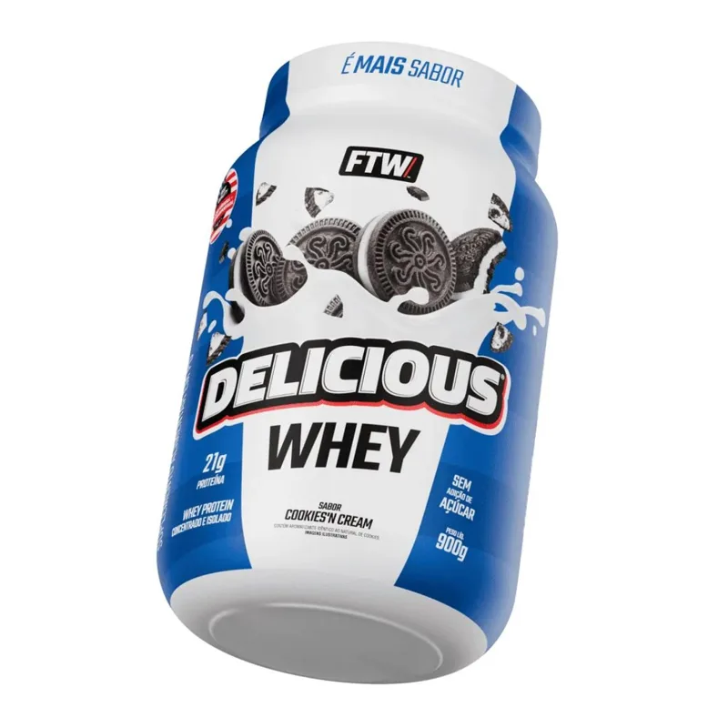 Whey Delicious Pote 900g Cookies'N Cream