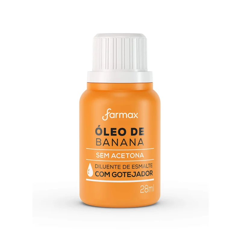 Diluente P/ Esmalte Oleo De Banana 28ml Farmax
