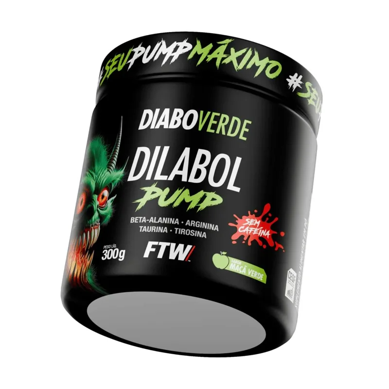 Diabo Verde Dilabol Pump Maçã Verde 300g FTW