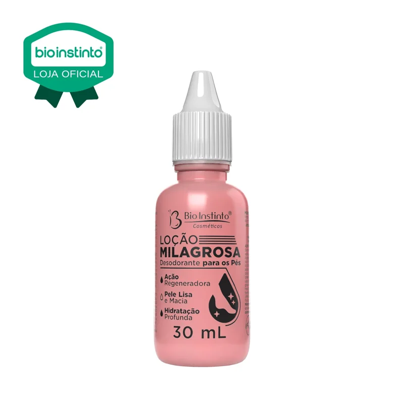 Locao Milagrosa Desodorante Para Os Pes 30 ml Bio Instinto