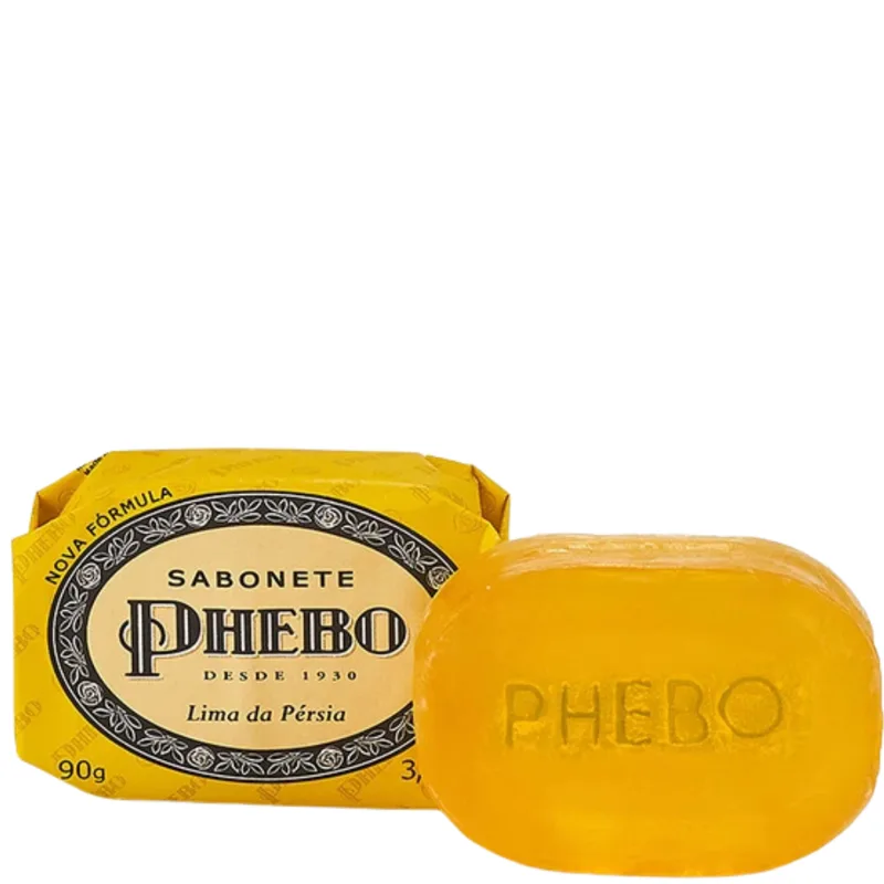Sabonete Barra Glicerinado Lima Persia 90g - Phebo