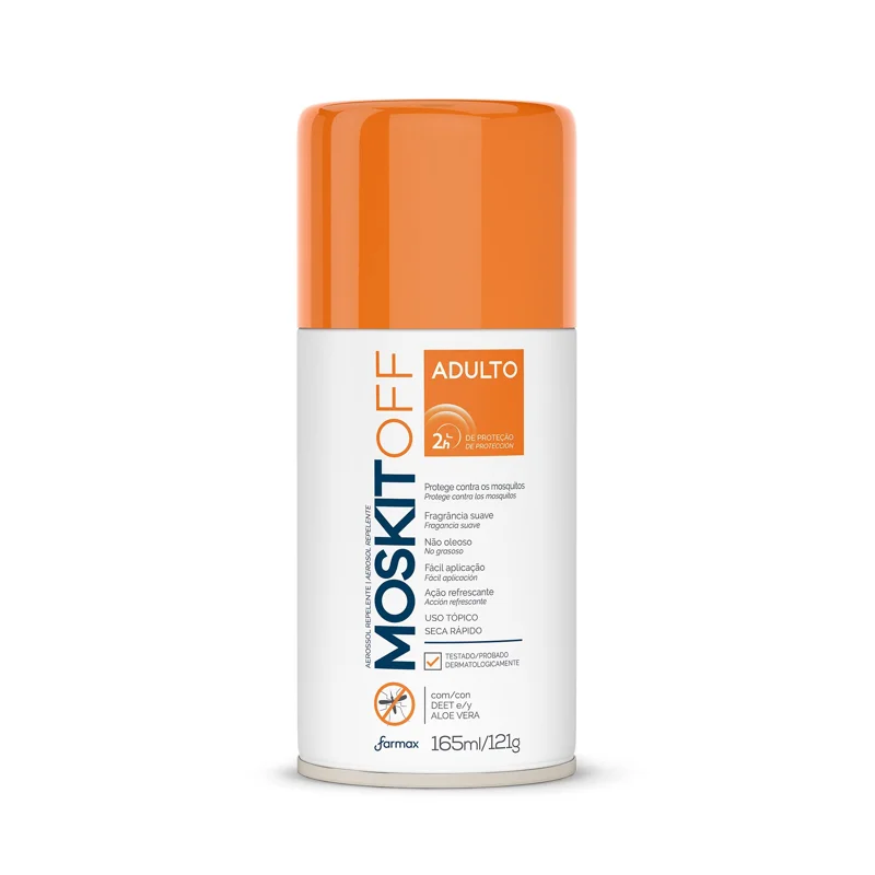 Repelente Adulto Aerosol 165ml Farmax