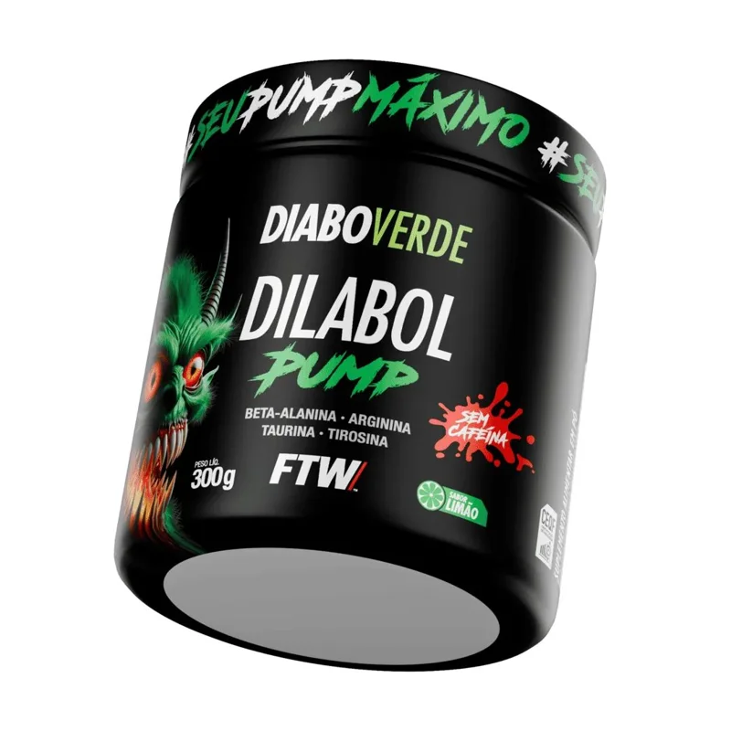 Diabo Verde Dilabol Pump Limão 300g FTW
