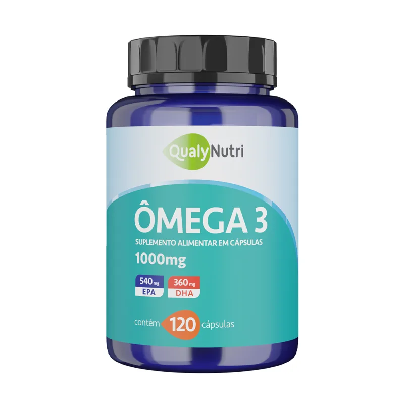 Ômega 3 1000mg 120 Cápsulas