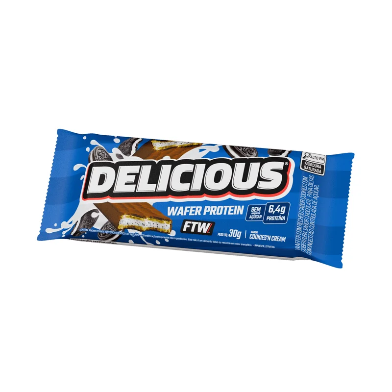 Delicious Wafer Protein Cookies Cream FTW