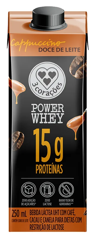 Power Whey Cappuccino Doce de Leite 250ml