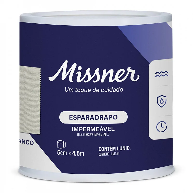 Esparadrapo Impermeável 5cm x 4,5m Ad Pele
