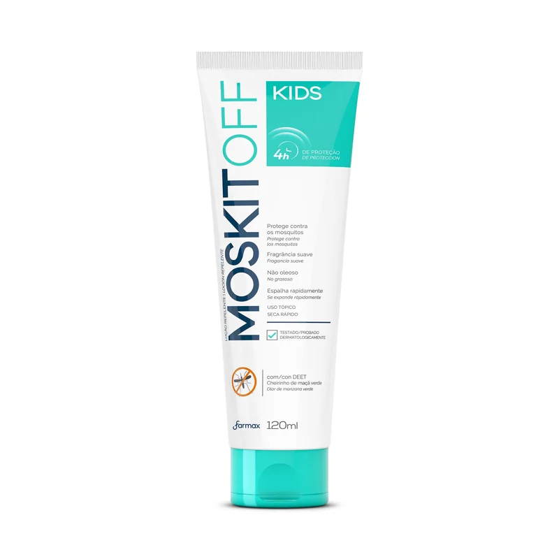 Repelente Kids Bisnaga 120ml Farmax