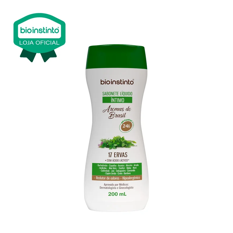 Sabonete Liquido Intimo 17 Ervas 200 ml Bio Instinto