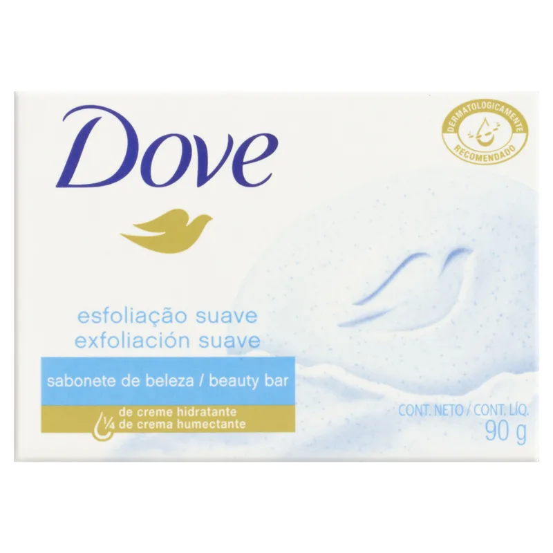 Sabonete Esfoliante Branco 90g dove