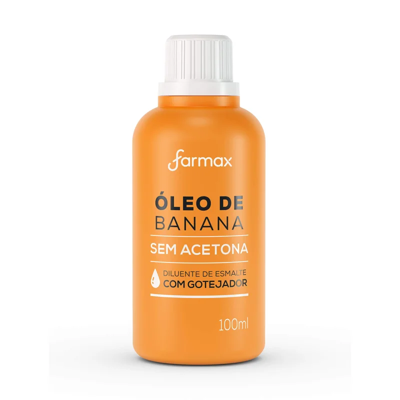 Diluente P/ Esmalte Oleo De Banana 100ml Farmax
