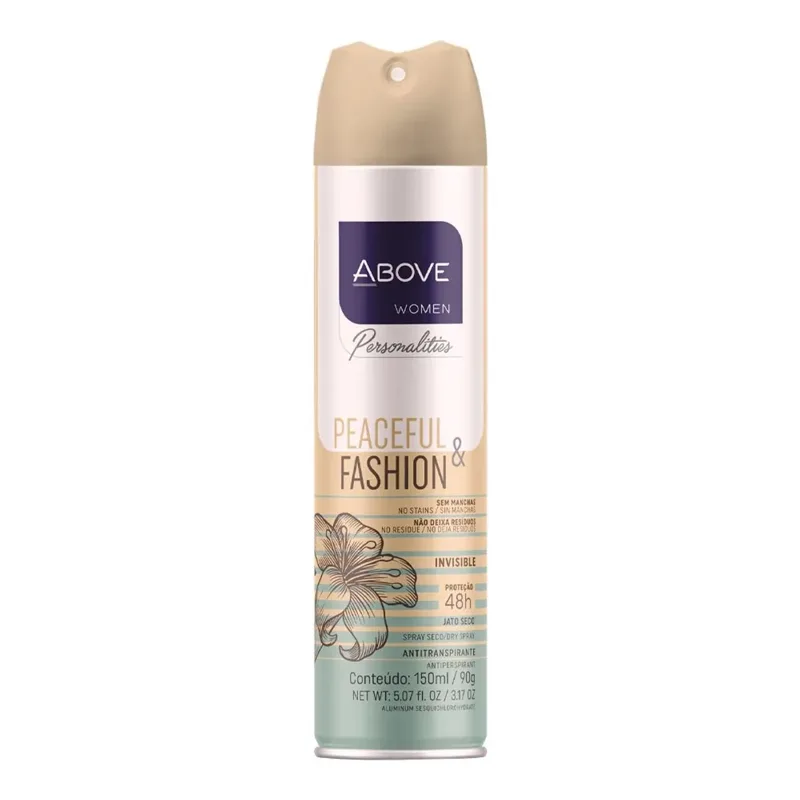 Desodorante Above Peaceful Fashion 150ml - Baston
