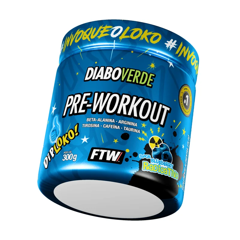 Diabo Verde Dip Loko! Blueberry Radioativo 300g