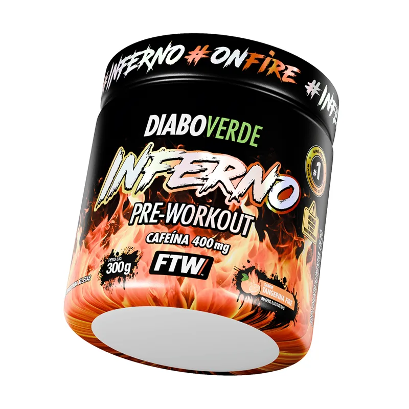 Diabo Verde Inferno Tangerina Fire 300g