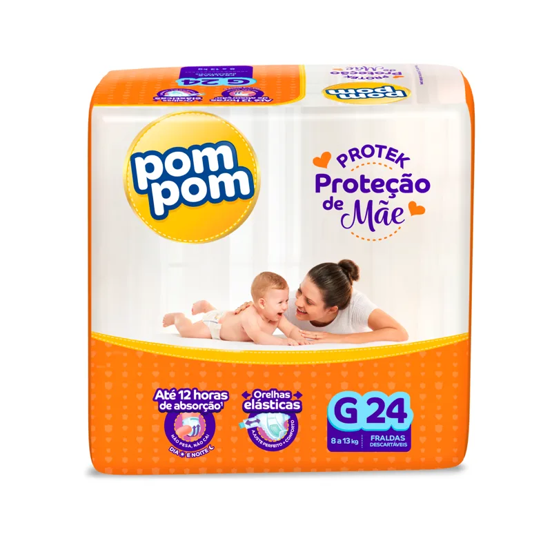 Fralda Pediatrica G Protek Jumbo