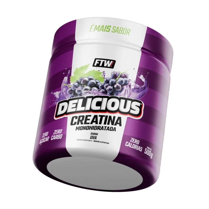 Delicious Creatina Monohidratada Uva 500g